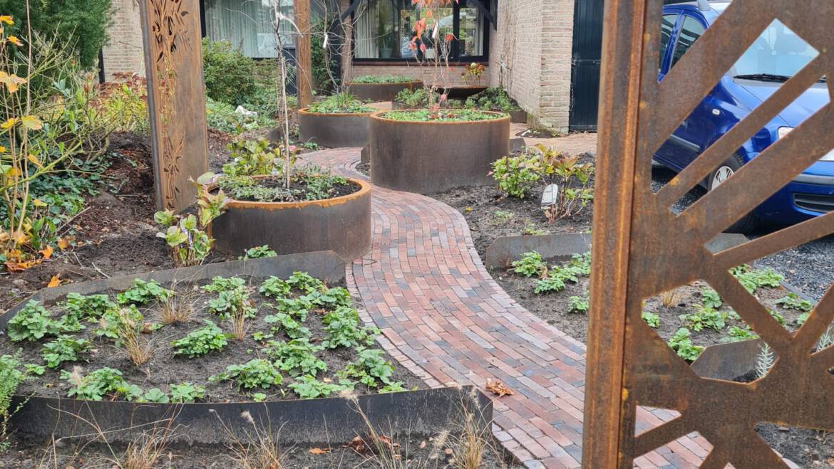 Nieuwe tuin ontwerp